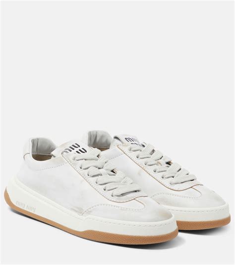 miu miu sneaker|miu mi u sneakers.